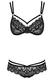 Комплект Obsessive 860-SET-1 set (Чорний, L/XL) Obsessive 76077 96921 - мініатюра 3