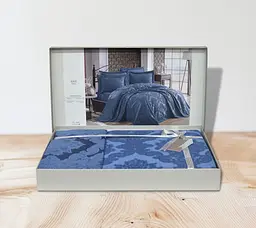 Покривало з наволочками Ezgi Blue 240 x 260 см Gardines pbe0051061 - мініатюра 3