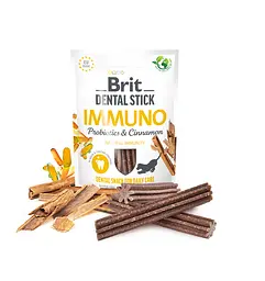 Ласощі для собак Brit Dental Stick Immuno для міцного імунітету, пробіотики та кориця 7 шт. 251 г - мініатюра 3