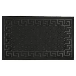 Килимок придверний Eco Fabric Луска без кромки чорний 45 х 75 см (4575-001) - мініатюра 3