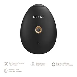 Електронний освіжувач для зволоження обиччя GESKE Facial Hydration Refresher 4 в 1 сірий - мініатюра 2