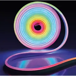 Гнучка неонова стрічка RGB (5 м) з Bluetooth і пультом від USB працює через програму LotusLamp X - мініатюра 2