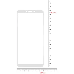 Захисне скло BeCover для Meizu E3 White (702437) - мініатюра 3