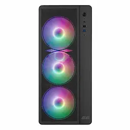 Корпус 2E GAMING Credo Plus V510B ARGB без БП Black (2E-V510B) - мініатюра 3