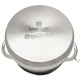 Каструля Krauzer LKA-191HROIO-20C з кришкою 20x11.5 см 3.6 л (78032) - мініатюра 3
