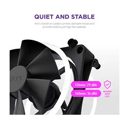 Кулер до корпусу NZXT F120RGB Duo - 120mm Dual- (RF-D12SF-B1) - мініатюра 10