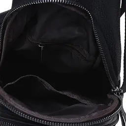 Чоловічий рюкзак шкіряний Keizer K11023-black - мініатюра 6
