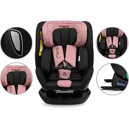 Автокрісло MoMi Urso I-Size 0-36 кг Pink - мініатюра 11