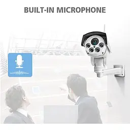 Камера вулична Boavision B989W поворотна PTZ з 5Х наближенням Wifi 5 Мп (100652) - мініатюра 4