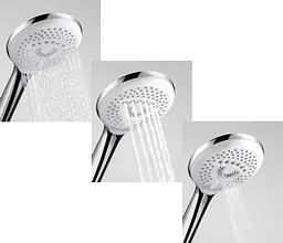 Душова система Kludi Freshline 3S Dual Shower System без змішувача 6709005-00 - мініатюра 3