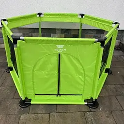 Манеж дитячий Malatec 125х113х64 см Зелений - мініатюра 3