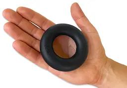 Еспандер кистьовий кільце EasyFit Ring 32 кг чорний - мініатюра 3