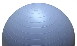 М'яч для фітнесу (фітбол) напівмасажний PowerPlay 4003 Ø75 cm Gymball Sky Blue + помпа (PP_4003_75_Sky_Blue) - мініатюра 4