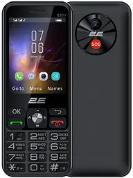 Мобільний телефон E280 2025 2.8" 2SIM, 1500мА•год, чорний 2E teh0019228