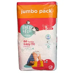Підгузки - трусики Fred & Flo розмір 5 (12-18 кг), 66 шт