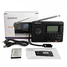 Радіоприймач RETEKESS V115 | FM радіо | MP3 плеєр | диктофон - мініатюра 8