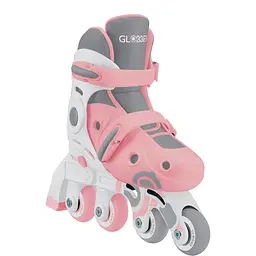 Роликові ковзани Globber Learning Skates 2 в 1 р.30-33 пастельно-рожеві (783-210) - мініатюра 14