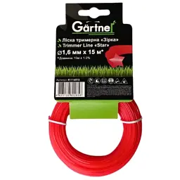 Жилка косильна Gartner "Зірка" 1,6 мм × 15 м (41116015)