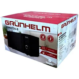 Мікрохвильова піч Grunhelm 20MX724-B 700 Вт 20 л чорна (146640) - мініатюра 6