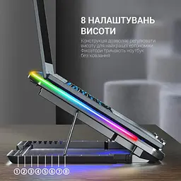 Підставка для ноутбука GamePro (CP670) - мініатюра 9