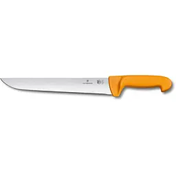 Ніж м'ясника Victorinox SWIBO 29см жовтий 5.8431.29