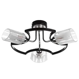 Люстра стельова Brille класична E14 40W CH (LK-282C/3)