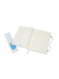 Записник Moleskine Classic великий, Лінійка Океанський Синій М’який (QP621B35) - мініатюра 3
