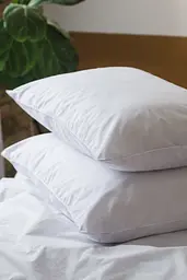 Комплект постільної білизни Ecotton Євро 210х220 см із перкалю білого кольору White (25514) - мініатюра 5