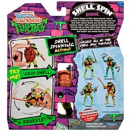 Ігрова фігурка TMNT Черепашки-Ніндзя Панцирний вихор Дон (83830) - мініатюра 7