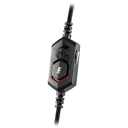 Гарнітура MSI Immerse GH30 Immerse Stereo Over-ear Gaming Headset V2 (S37-2101001-SV1) - мініатюра 9