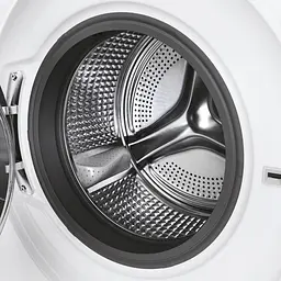 Haier Пральна машина фронтальна, 12кг, 1400, A+++, 60см, дисплей, пара, інвертор, люк чорний, прямий привід, білий - мініатюра 6