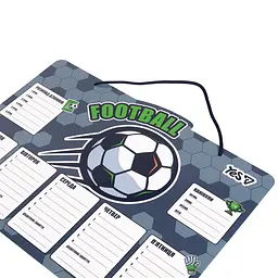 Шкільний розклад Yes Football картон ламінований 30х40 см (470565) - мініатюра 2