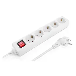 Мережевий фільтр живлення REAL-EL RS-Protect M 1.8m, white (EL122300025) - мініатюра 6
