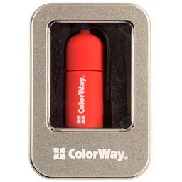 USB флеш накопичувач ColorWay Fire 64 GB USB 3.0 Red (CW-USBFE64) - мініатюра 7