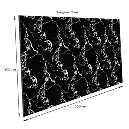 Самоклеюча стінова PET плитка Sticker Wall 600х300х2мм SW-00002321 - мініатюра 3