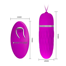 Віброяйце Pretty Love Dawn Vibrating Egg Purple - мініатюра 8