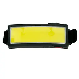 Ліхтар налобний TM-G14, світлодіодний COB, акумуляторний, USB заряджання, чорний - мініатюра 3