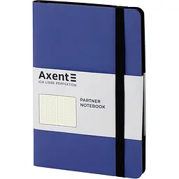 Книга записна Axent Partner Soft в крапку 125x195 мм 96 аркушів темно-синя (8312-02-A) - мініатюра 2