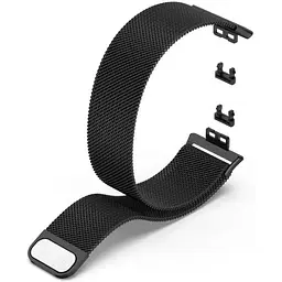Ремінець DK Huawei Fit / Fit SE Metal Milanese Loop Magnetic (black) - мініатюра 2