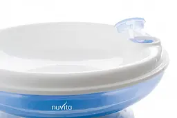Тарілка з підігрівом Nuvita, блакитний (NV1427Blue) - мініатюра 2
