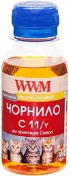 Чорнило WWM для Canon CL-511С/CL-513С/CLI-521Y 100г Yellow водорозчинне (C11/Y-2) - мініатюра 2