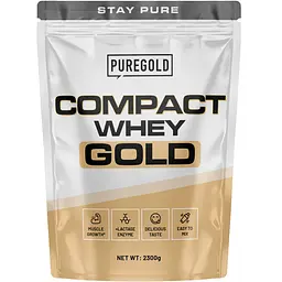 Сироватковий протеїн Pure Gold Compact Whey Gold Дубайський білий шоколад 2.3 кг