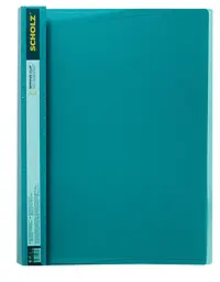 Папка-зшивач А4 "SCHOLZ 5236" прозр. верх. (1/20/120) - мініатюра 3