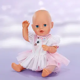 Одяг для ляльки Baby Born Сукня з лебедем (841099) - мініатюра 2