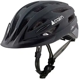 Велошолом Cairn Fusion LED USB 55-59 Чорний