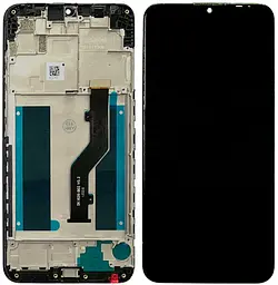 Дисплей (LCD) ZTE Blade V10 Vita із сенсором чорний + рамка*