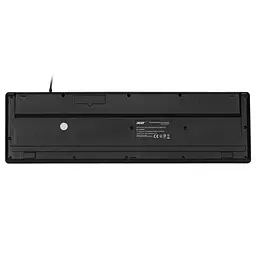 Клавіатура мембранна OKW020, 104key ,USB-A, EN/UKR/RU,чорний Acer teh0013901 - мініатюра 3