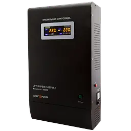 ДБЖ Logicpower LPY-W-PSW-5000VA+ (3500Вт) 10A/20A з правильною синусоїдою 12В