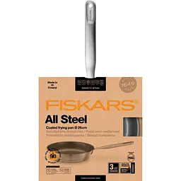 Сковорода Fiskars All Steel матова 26 см (1064744) - мініатюра 7