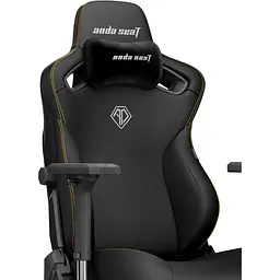Геймерське крісло Anda Seat Kaiser 3 XL Leather Black (AD12YDC-XL-01-B-PV/C) [121305] - мініатюра 5